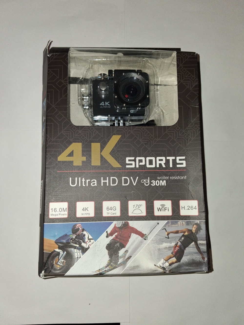 Sports Action Camera by - Black